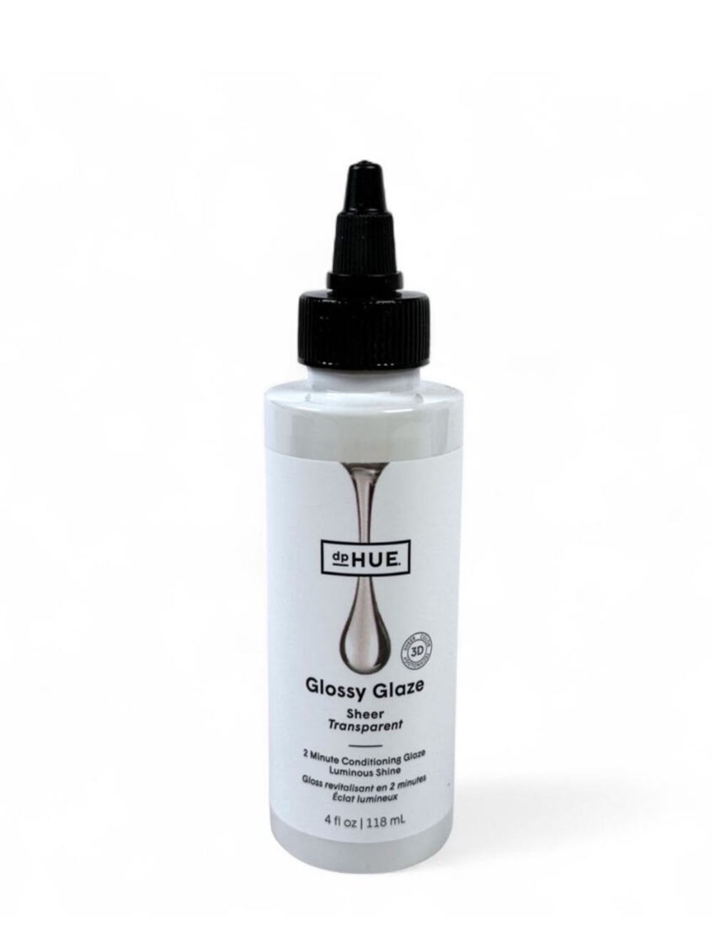 DP Hue Glossy Glaze Sheer Transparent Clear Conditioning‎ Shine 4oz 118ml